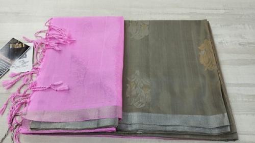 SOFT SILK SAREE WITH BLOUSE